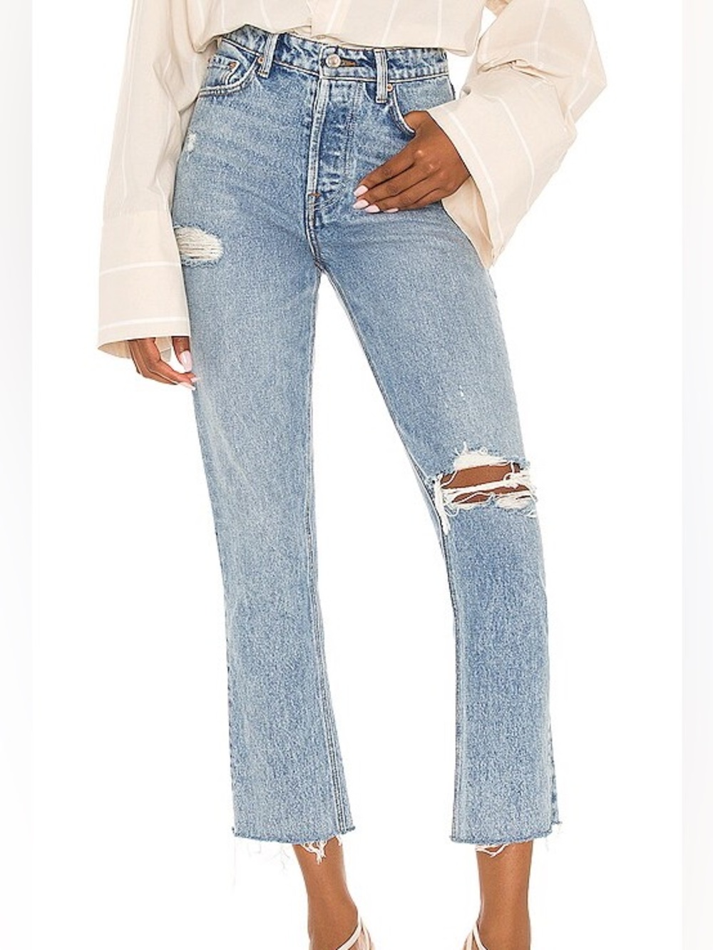 GRLFRND Karolina High-Rise Crop
